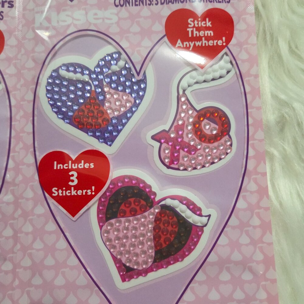 Hershey Kisses Diamond Sticker Sheet Set - Picture 4 of 4